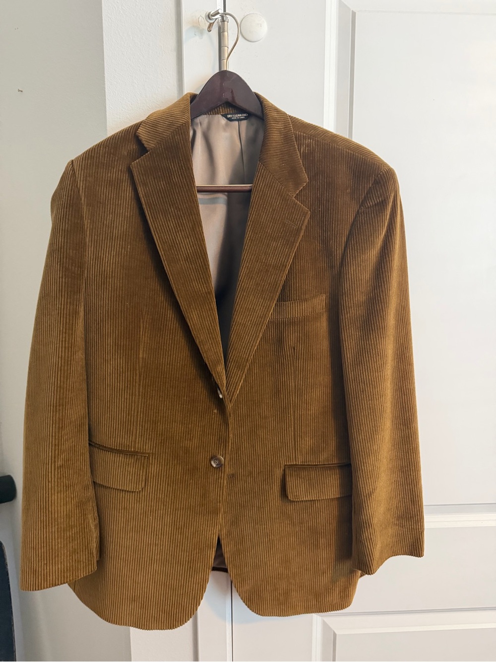 Ralph Lauren Men's Corduroy Sport Coat in Camel Brown | 42 R